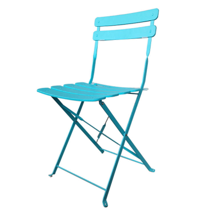 Folding Chair Metal Tube Dining Chair, Various Colors