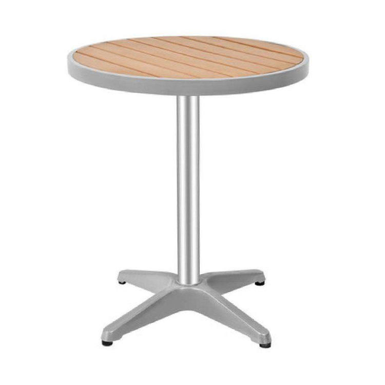 Round Wooden Bar Table