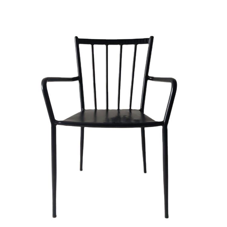 Black Chair with Backrest