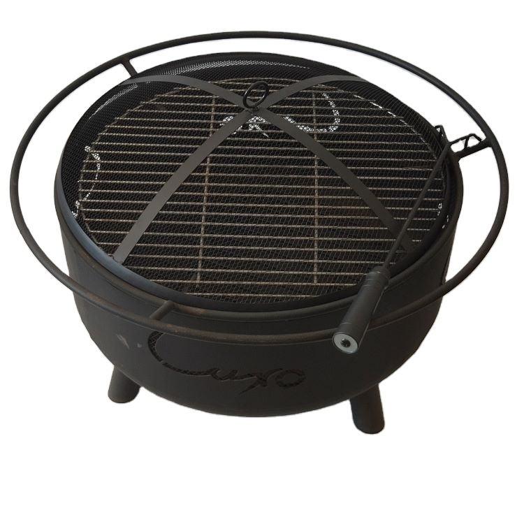 English Letters BBQ Grill Outdoor Fire Pit Set
