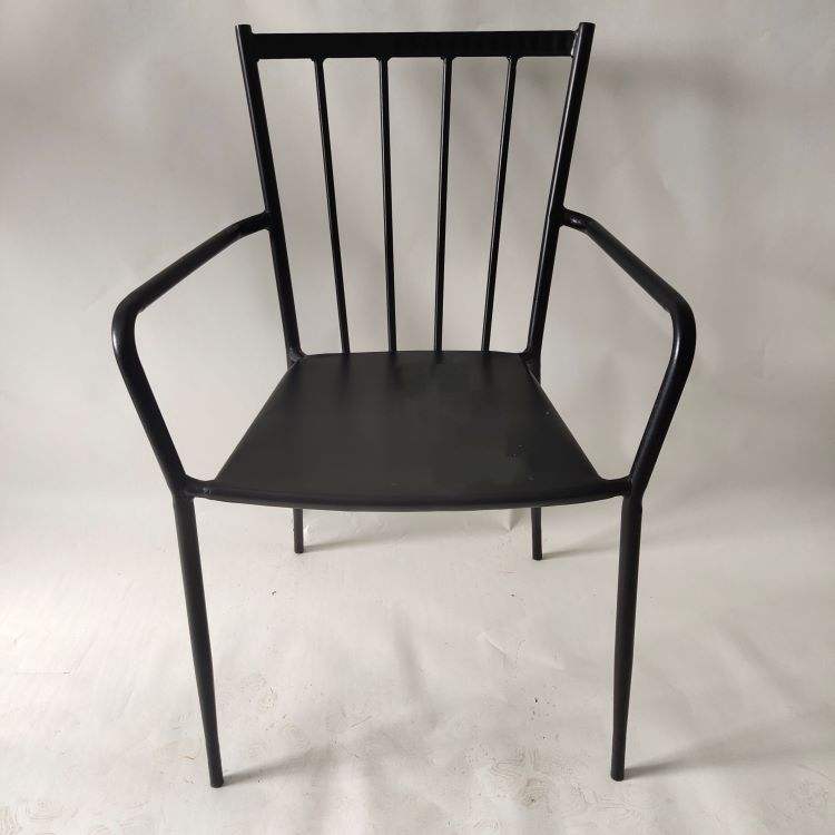 Black Chair with Backrest