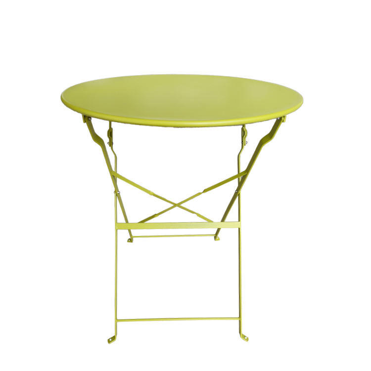 Outdoor Folding Round Table And Chair Set